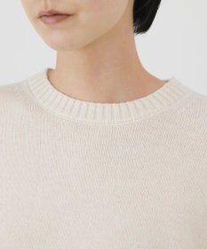 GRACE CONTINENTAL イレヘムブローチニットトップ