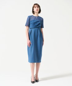 GRACE CONTINENTAL タックドレープコクンドレス