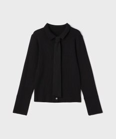 GRACE CONTINENTAL リブシャツニットトップ