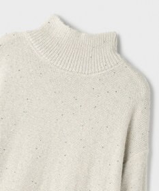 GRACE CONTINENTAL スパンコールニットワンピース