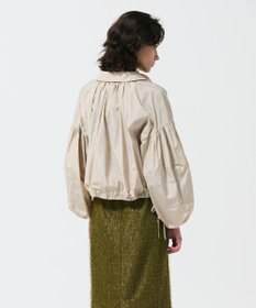 GRACE CONTINENTAL タフタギャザーシャツ