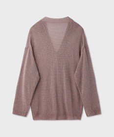 GRACE CONTINENTAL ラメルーズニットカーディガン