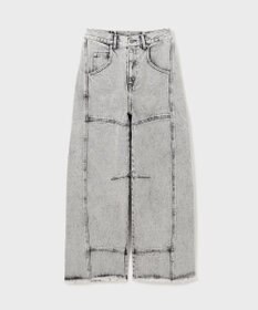 GRACE CONTINENTAL ライン切替デニムパンツ