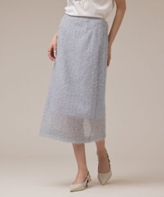 GRACE CONTINENTAL チュールタイトスカート