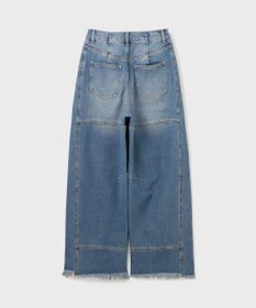 GRACE CONTINENTAL ライン切替デニムパンツ