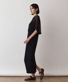 GRACE CONTINENTAL メッシュレイヤードワンピース