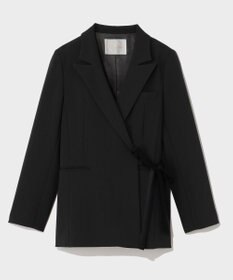 GRACE CONTINENTAL サテンボウ付テーラードジャケット