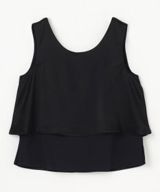 GRACE CONTINENTAL バックコンシャスサテンノースリーブ