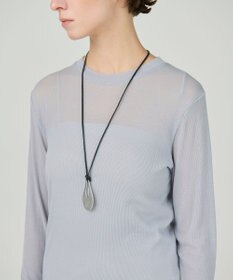 GRACE CONTINENTAL ロゴプレートネックレス