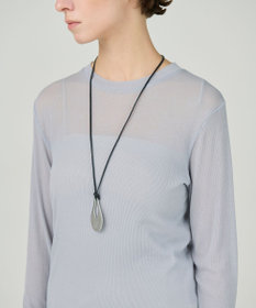 GRACE CONTINENTAL ロゴプレートネックレス