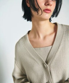 GRACE CONTINENTAL リリヤーンルーズカーディガン