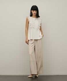 GRACE CONTINENTAL フリル切替カットトップ