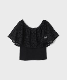 GRACE CONTINENTAL レースケープカットトップ
