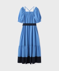 GRACE CONTINENTAL ギャザーロングワンピース