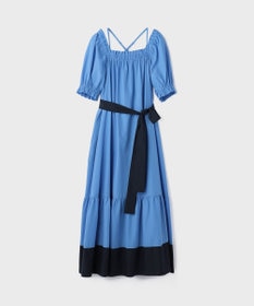 GRACE CONTINENTAL ギャザーロングワンピース