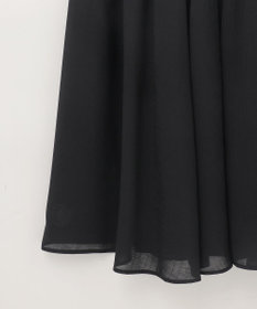 GRACE CONTINENTAL シアードレープマキシ