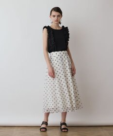 GRACE CONTINENTAL フリルカットトップ