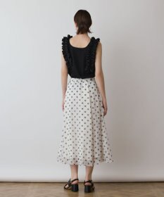 GRACE CONTINENTAL フリルカットトップ