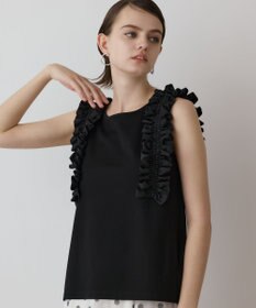 GRACE CONTINENTAL フリルカットトップ