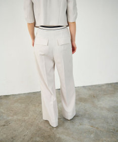 GRACE CONTINENTAL タックワイドパンツ