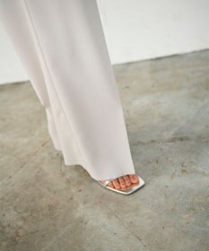 GRACE CONTINENTAL タックワイドパンツ