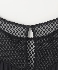 GRACE CONTINENTAL シアードレープマキシ