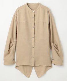 GRACE CONTINENTAL バックシャンオーバーシャツ