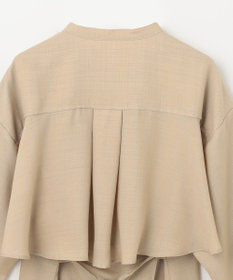 GRACE CONTINENTAL バックシャンオーバーシャツ