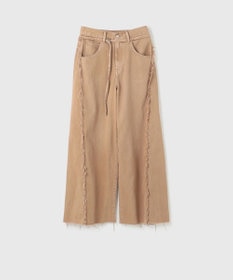 GRACE CONTINENTAL フリンジバギーパンツ