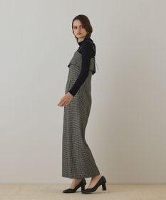 GRACE CONTINENTAL チドリツイードサロペット