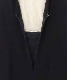 GRACE CONTINENTAL シアーラッフルロングドレス