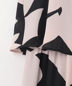 GRACE CONTINENTAL キカプリントホルタードレス