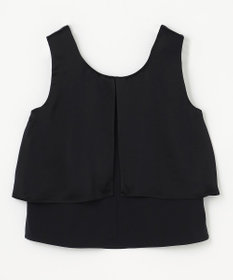 GRACE CONTINENTAL バックコンシャスサテンノースリーブ