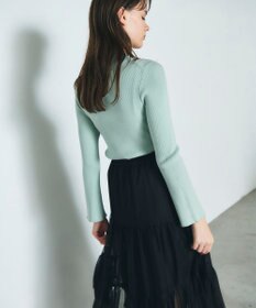 GRACE CONTINENTAL リブニットトップ
