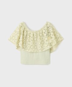 GRACE CONTINENTAL レースケープカットトップ