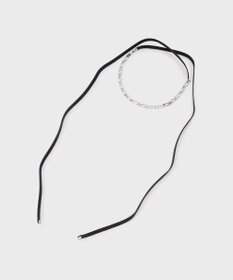 GRACE CONTINENTAL リボンチョーカー シルバー