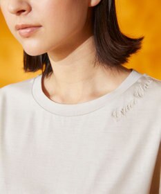 ネックロゴ刺繍ノースリーブ / GRACE CONTINENTAL | GRACE