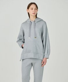 GRACE CONTINENTAL ラメ起毛裏毛フーディ