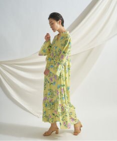 グレースコンチネンタル フラワープリントフリルドレス ワンピース フラワープリントフリルワンピース / GRACE CONTINENTAL | GRACE