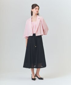 GRACE CONTINENTAL リネンライクシアージャケット