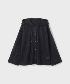 GRACE CONTINENTAL キカレースフード付トップ