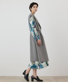 GRACE CONTINENTAL カシミヤ混リバージレ