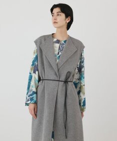 GRACE CONTINENTAL カシミヤ混リバージレ