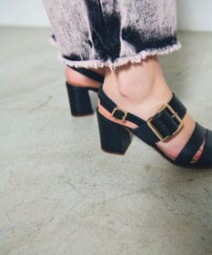 GRACE CONTINENTAL LUCA GROSSI バックルヒール