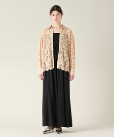 GRACE CONTINENTAL コードレースオーバーシャツ