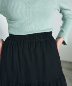 GRACE CONTINENTAL チュールティアードスカート