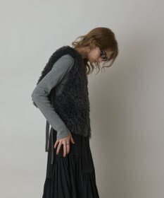 GRACE CONTINENTAL ショ－トファ－ジレ