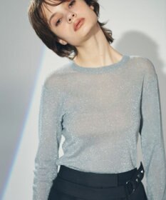 ★ Air★新品！　グレースクラス　ラメシアーリブニットトップ ラメシアーリブニットトップ / GRACE CONTINENTAL | GRACE