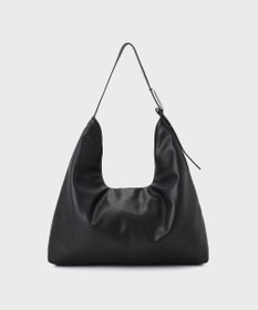 GRACE CONTINENTAL パテッドレザートート ブラック