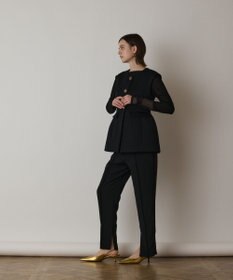 GRACE CONTINENTAL ダンボールニットジレジャケット